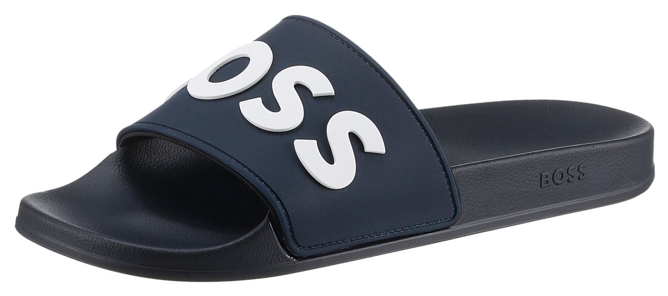 BOSS Kirk Slide Badepantolette, Sommerschuh, Poolslides, günstig online kaufen