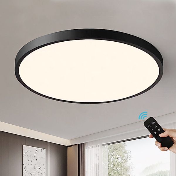 JDONG LED Deckenleuchte Flach Dimmbar mit günstig online kaufen