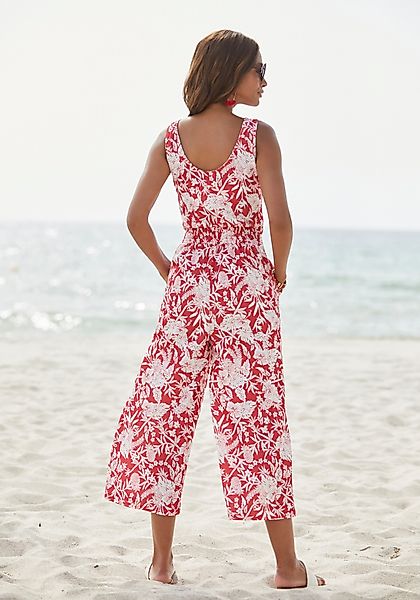 LASCANA Overall, mit Wickeloptik und V-Ausschnitt günstig online kaufen