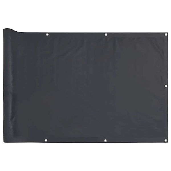 vidaXL Balkon-Sichtschutz Anthrazit 300x75 cm PVC 4005372 günstig online kaufen