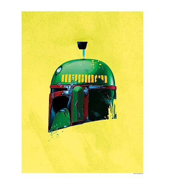 Komar Bild "Star Wars Classic Helmets Boba Fett", Star Wars, (1 St.), Wandb günstig online kaufen