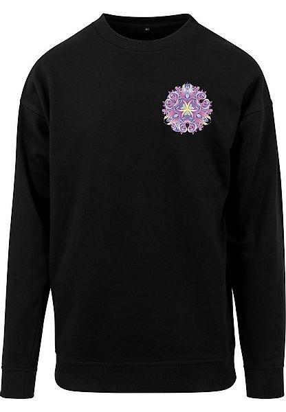 MisterTee Sweater MisterTee Damen Ladies Psychadelic Mandala Crewneck (1-tl günstig online kaufen
