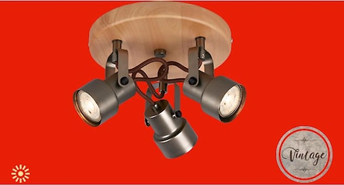 Briloner Leuchten LED Deckenspot »TAHUN«, 3-flammig GU10, schwenkbar, Leuch günstig online kaufen