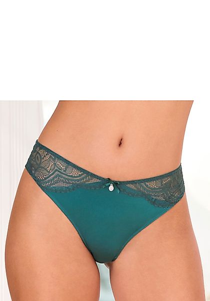 Nuance Tanga "Vivianna", mit feinen Spitzen-Details günstig online kaufen