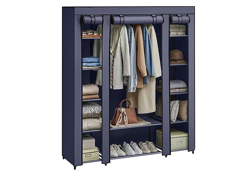 SONGMICS Kleiderschrank Stoffschrank mit Überzug aus Vliesstoff, Kleidersta günstig online kaufen