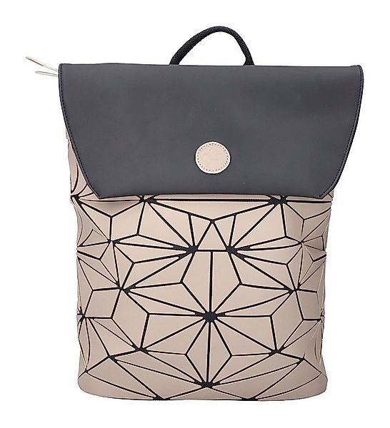 Rieker Cityrucksack Foil/Foil, mit geometrischem Muster günstig online kaufen