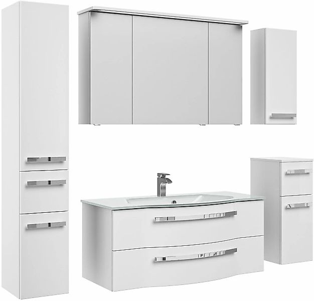 Saphir Badmöbel-Set "Serie 4005", (Set, 6 St.), Badmöbel-Set Serie 4005, vo günstig online kaufen