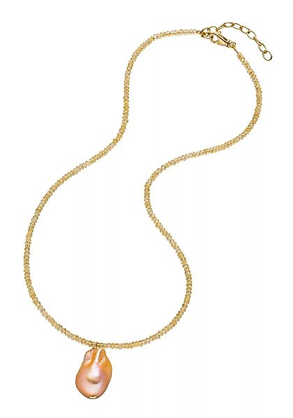 Firetti Kette mit Anhänger "Schmuck Geschenk, Steinkette mit Perle", zu Kle günstig online kaufen