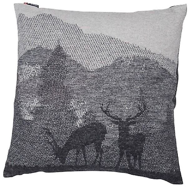 DAVID FUSSENEGGER Kissenhülle Silvretta 'Landschaft' 50 x 50 cm günstig online kaufen