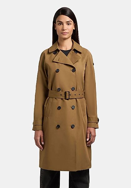 khujo Trenchcoat "Rula2" Klassischer Übergangsmantel mit Knopfleiste günstig online kaufen