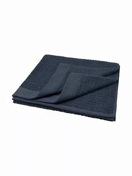 TOM TAILOR Bath Strukturiertes Handtuch Handtücher dunkelblau Gr. 70 x 140 günstig online kaufen