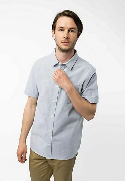 MELA Kurzarmhemd Herren Hemd kurzärmlig DEEPAK Aufgesetzte Brusttasche günstig online kaufen