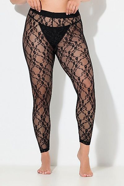 Ulla Popken Feinstrumpfhose Leggings Spitze Stretchkomfort günstig online kaufen