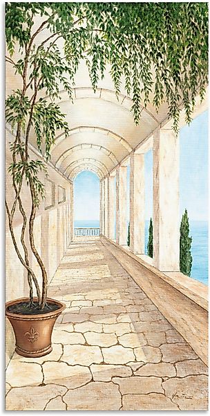 Artland Wandbild »Capri« Gebäude 1 Stk. tlg. als Alubild, Outdoorbild, Lein günstig online kaufen