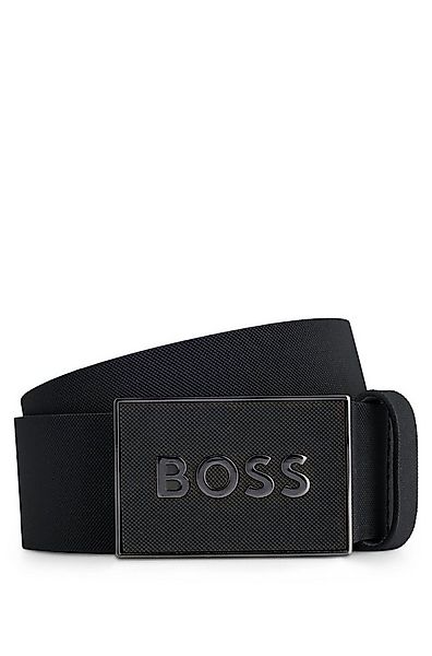 BOSS Ledergürtel Boss Icon-S1 Sz40 mit großem BOSS Schriftzug auf der Schna günstig online kaufen