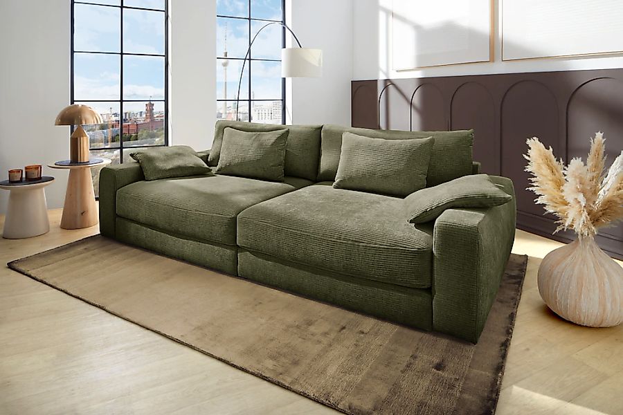 Jockenhöfer Gruppe Big-Sofa "Milano XXL" mit Federkern, Breite 290cm, Liege günstig online kaufen