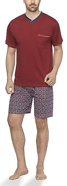 Moonline Shorty Herren Shorty Schlafanzug kurz günstig online kaufen