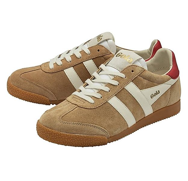 Gola Elan caramelbraun/weiss/dunkelrot Damen Sneaker günstig online kaufen