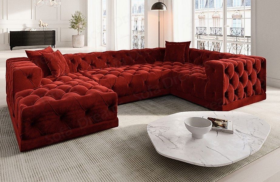 Sofa Dreams Wohnlandschaft Designer Stoff Sofa günstig online kaufen