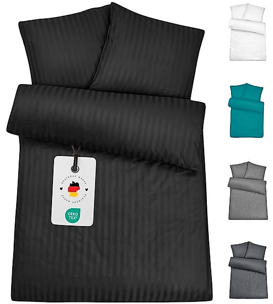 Carpe Sonno Bettwäsche Mikrofaser Damast Bettwäsche 135x200 155x220 200x200 günstig online kaufen