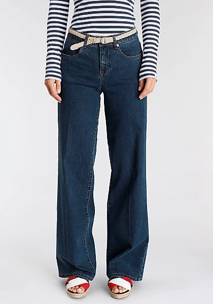DELMAO Weite Jeans (Set, 2-tlg., mit günstig online kaufen