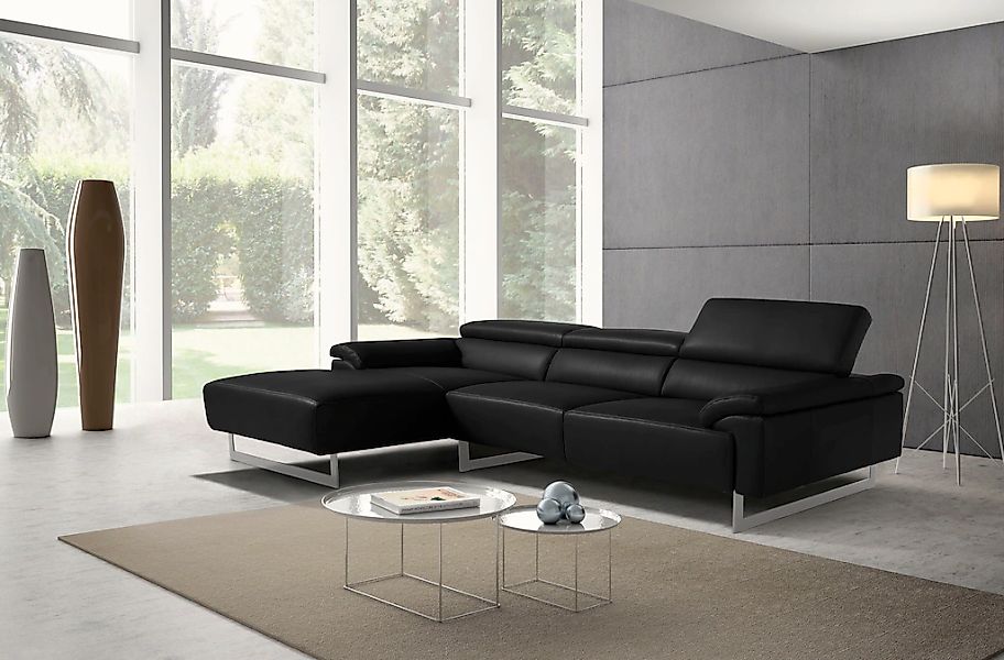 Egoitaliano Ecksofa "Malika, edel und bequem, Designsofa mit hochwertigen B günstig online kaufen
