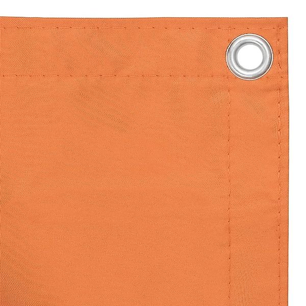 furnicato Balkonsichtschutz Balkon-Sichtschutz Orange 120x500 cm günstig online kaufen