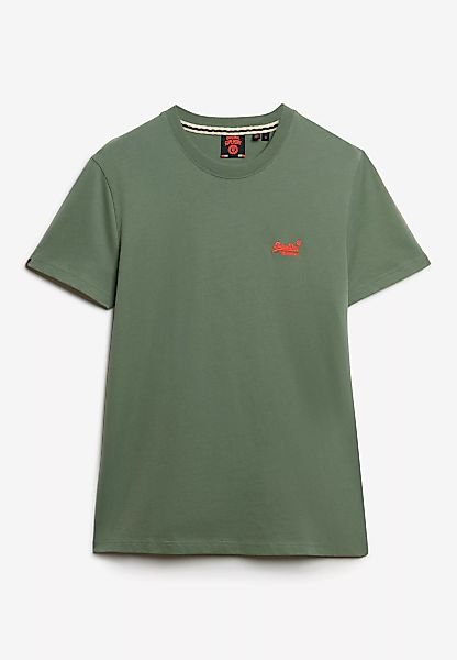 Superdry Rundhalsshirt "ESSENTIAL LOGO EMB TEE" günstig online kaufen