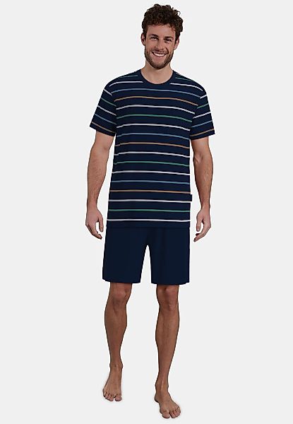 GÖTZBURG Shorty gestreift, kurz, Rundhalsausschnitt, Baumwollmix günstig online kaufen
