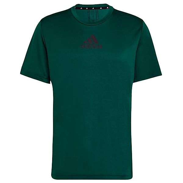 Adidas 3 Stripes Back Kurzarm T-shirt XL Collegeiate Green / Black günstig online kaufen