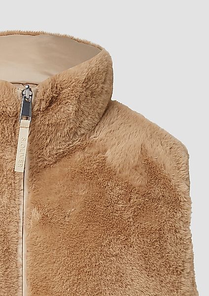 s.Oliver Funktionsweste Wendbare Steppweste mit Fell günstig online kaufen