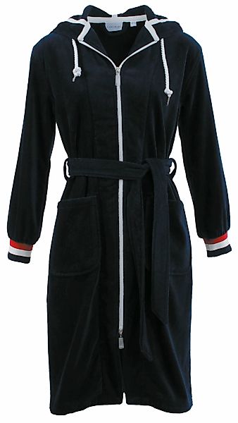 Carl Ross Damenbademantel "437410", (1 St.), mit Tricolour Ärmelbündchen günstig online kaufen