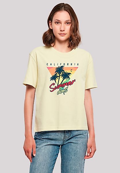 F4NT4STIC T-Shirt "California Summer Days Palm", Premium Qualität günstig online kaufen