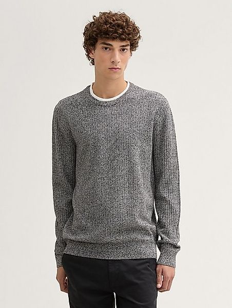 TOM TAILOR Denim Strickpullover Strickpullover im 2-in-1-Look günstig online kaufen