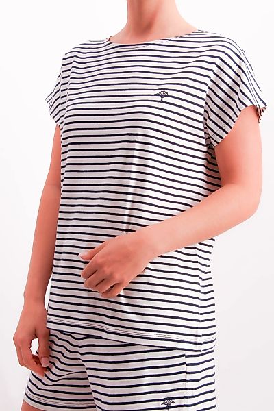 JOOP T-Shirt "Cosy", U-Boot-Ausschnitt, extrakurze Ärmel günstig online kaufen