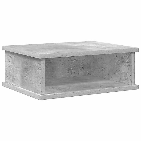 vidaXL Nachttisch Beton Grau 40 x 31 x 15 cm Holzwerkstoff 891110 günstig online kaufen
