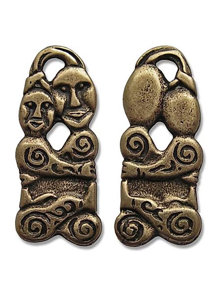 Adelia´s Amulett "Anhänger Alte Symbole Talisman", Arawa Blume - Für erfolg günstig online kaufen