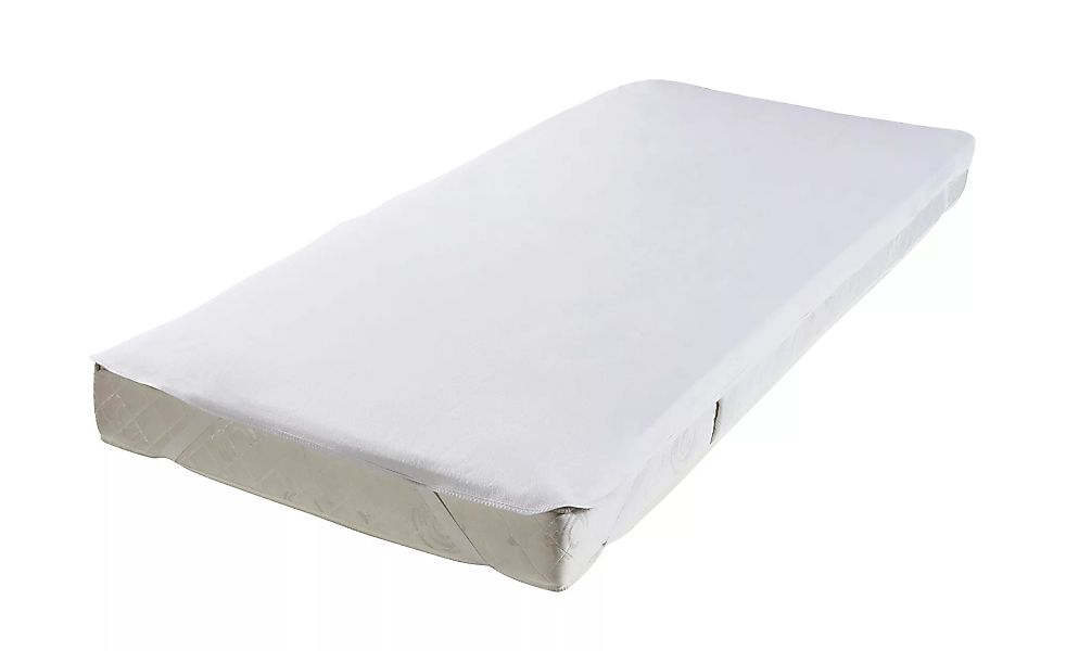 LAVIDA Molton-Matratzenauflage - weiß - 100% Baumwolle - 120 cm - Sconto günstig online kaufen