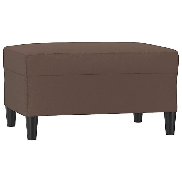 vidaXL Polsterhocker Fußhocker Braun 70x55x41 cm günstig online kaufen