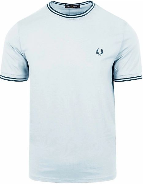 Fred Perry T-Shirt M1588 Hellblau V08 - Größe S günstig online kaufen