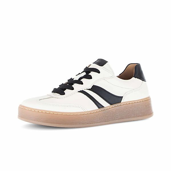 Gabor Sneaker "Sneaker low Materialmix Leder" günstig online kaufen