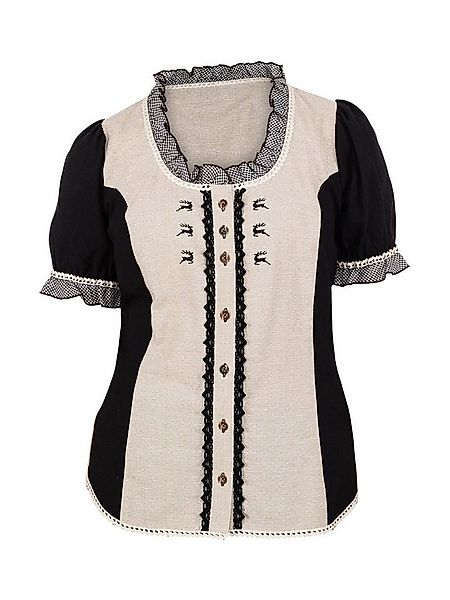 OS Trachten Trachtenbluse 451000-3002-4 (1-tlg) günstig online kaufen