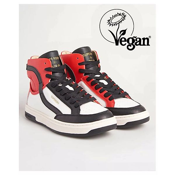 Superdry Vegan Lux Sportschuhe EU 39 White / Black / Red günstig online kaufen