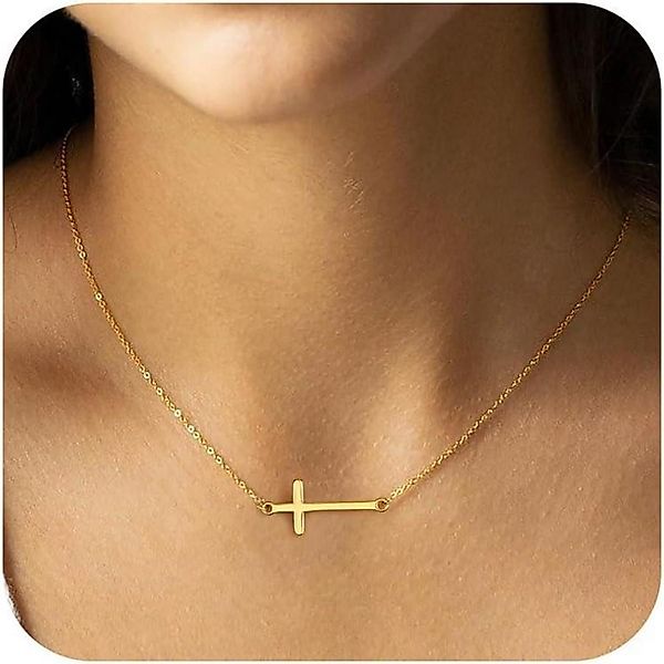 LuxusKollektion Kette und Anhänger Set Kreuz günstig online kaufen