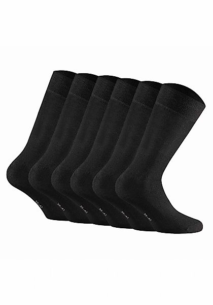 Rohner Socks Kurzsocken "Socken Cotton 3er Pack 6er Pack" günstig online kaufen