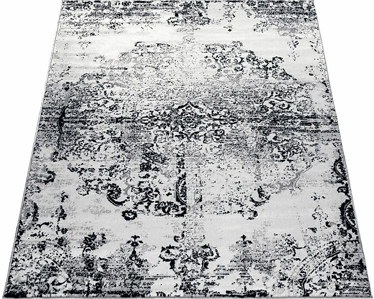 Paco Home Teppich "Tara 210" rechteckig 12 mm Höhe Kurzflor, Vintage Design günstig online kaufen