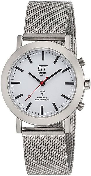 ETT Funkuhr Station Watch ELS-11583-11M, Armbanduhr, Damenuhr, Solar, Edels günstig online kaufen