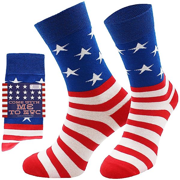 Chili Lifestyle Freizeitsocken USA Lustige Socken günstig online kaufen