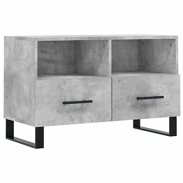 vidaXL TV-Schrank TV-Schrank Betongrau 80x36x50 cm günstig online kaufen