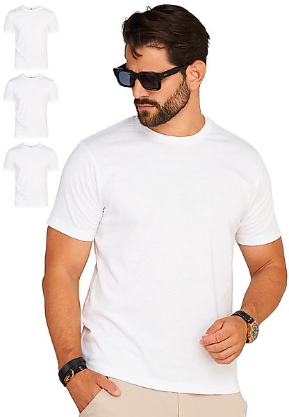DAILY COTTON T-Shirt BASETEEO (Packung, 3er-Pack) günstig online kaufen
